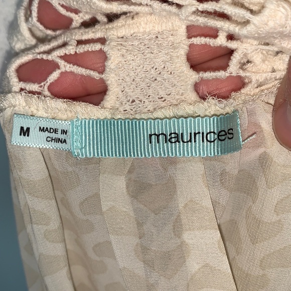 Maurices boho crochet back top size Medium - Picture 5 of 5